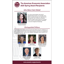 AEA 2025 Awards Recipients