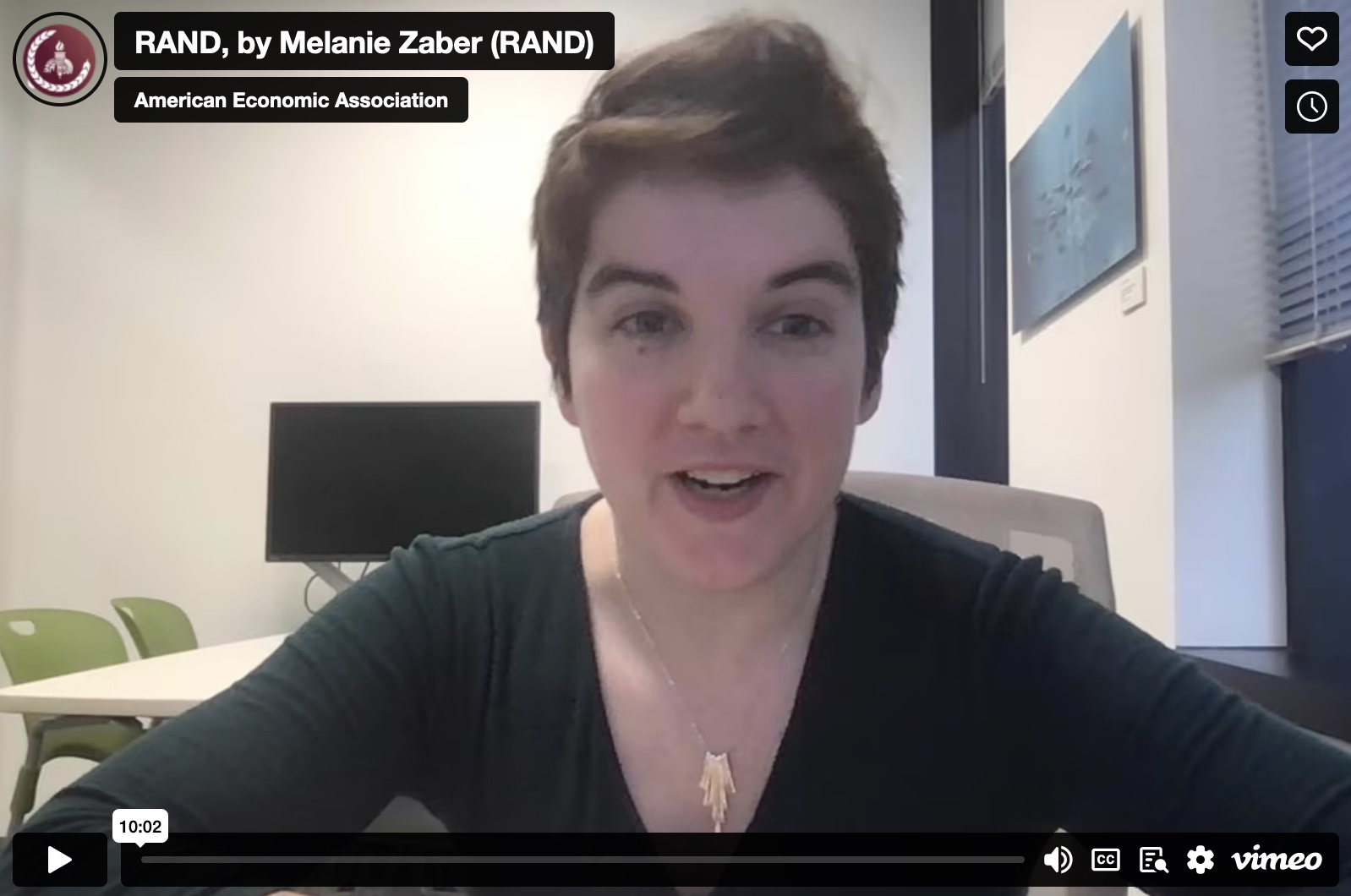 RAND -- Melanie Zaber